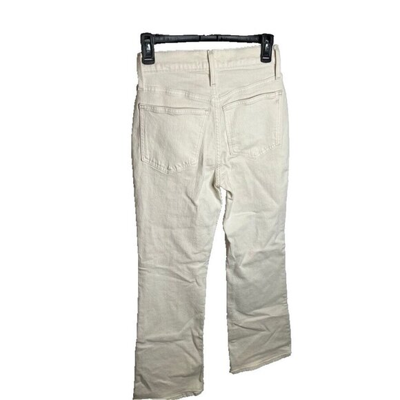Madewell $138 The perfect Vintage Flare Crop Jean Size 24 NI959 - Picture 8 of 10